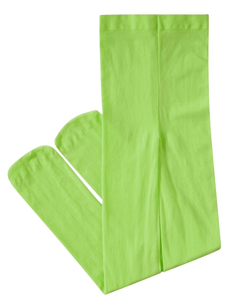CHUNG Girls Light Weight Stretchy Footed Lights Students Ballet 1or3 pieces, Green, 5-8Y - Image 2